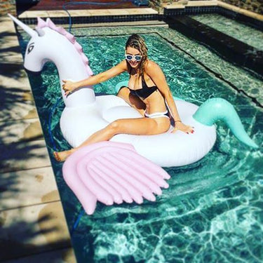 Giant Candy Unicorn Float